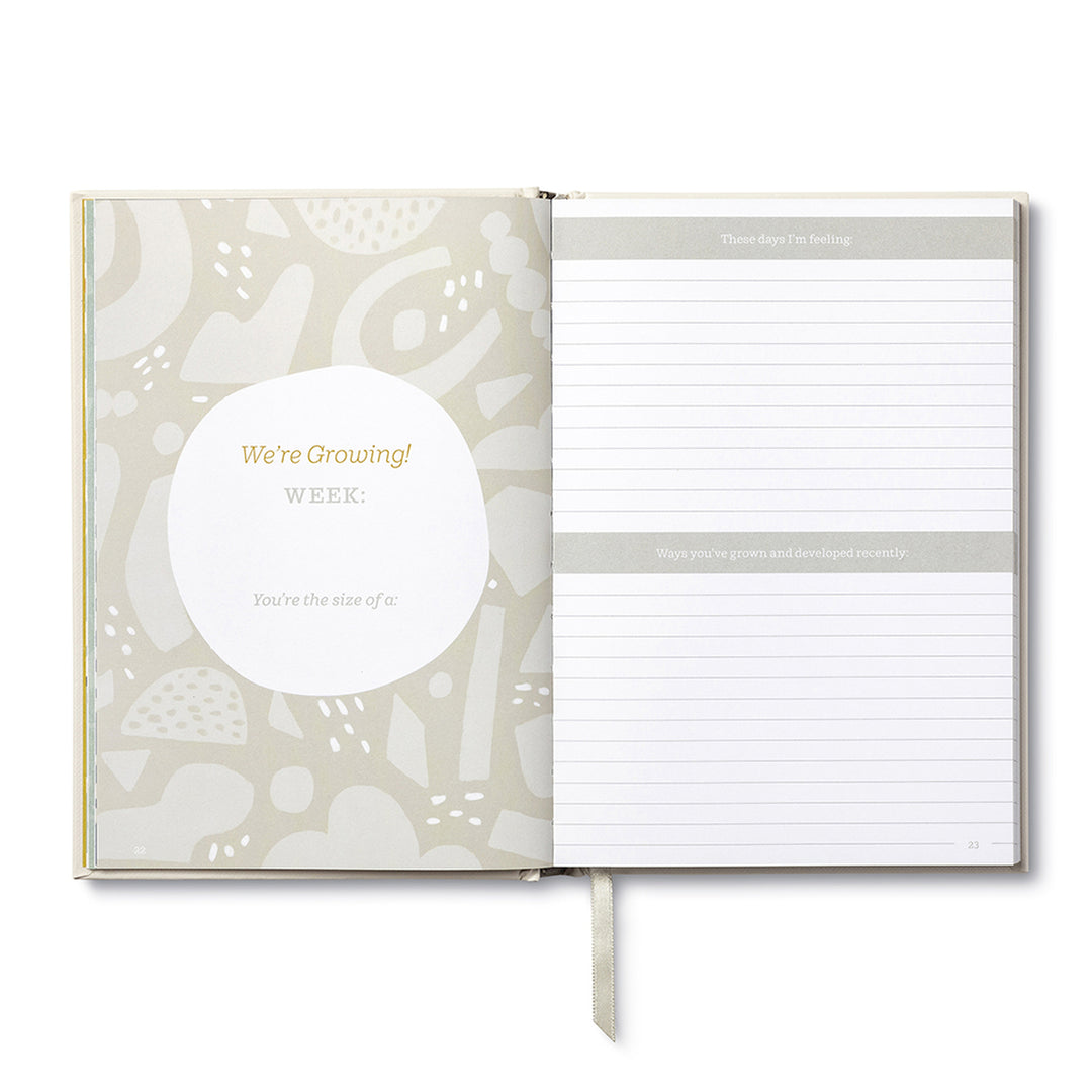 Compendium Pregnancy Journal Waiting For You | Merchants Homewares
