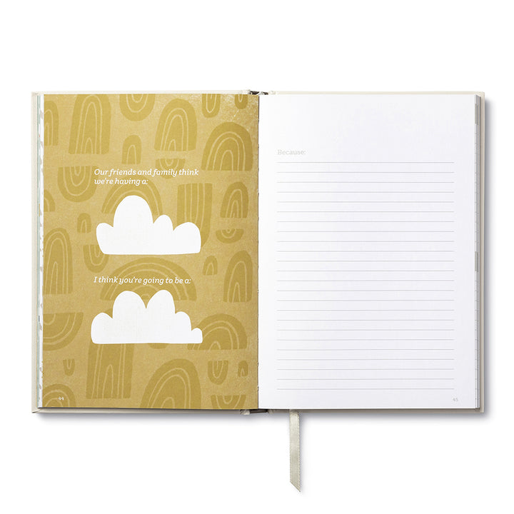 Compendium Pregnancy Journal Waiting For You | Merchants Homewares