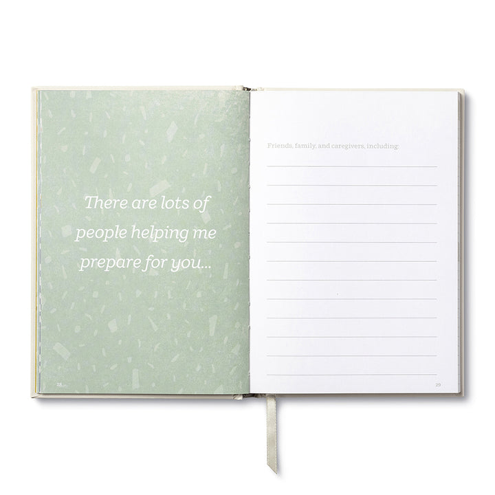 Compendium Pregnancy Journal Waiting For You | Merchants Homewares