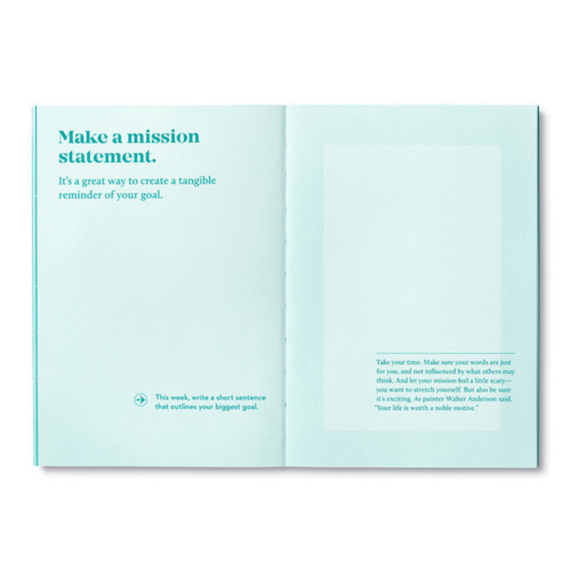 Compendium Purpose Journal Mission Statement Page | Merchants Homewares