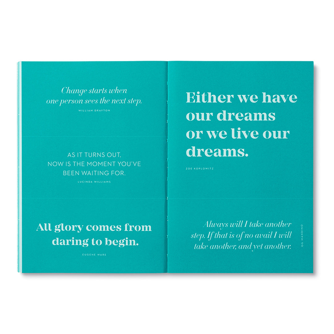 Compendium Purpose Journal Back Page | Merchants Homewares