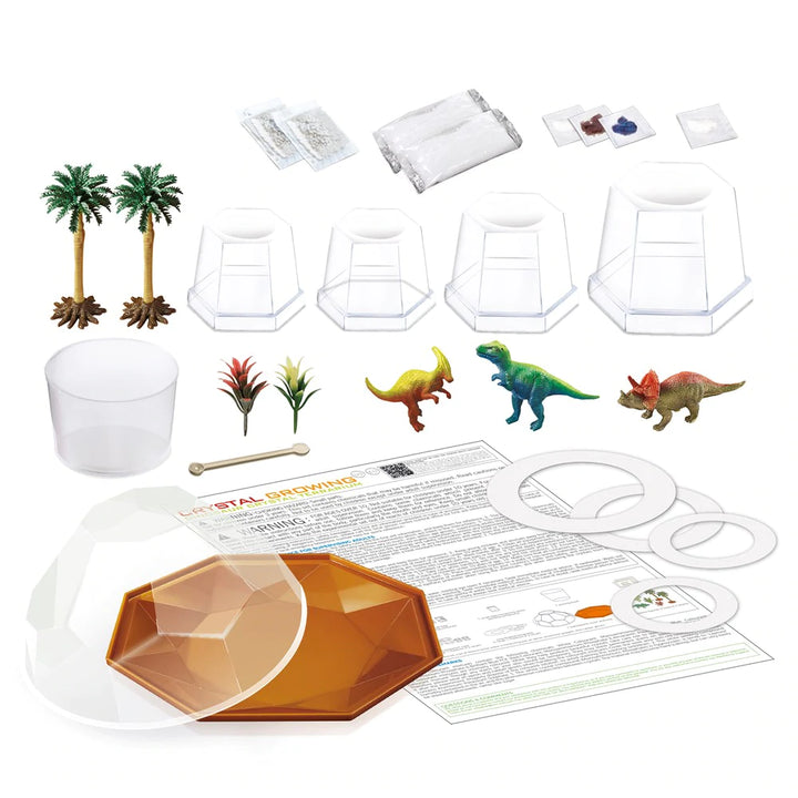 Crystal Growing | Dinosaur Crystal Terrarium | Merchant Homewares