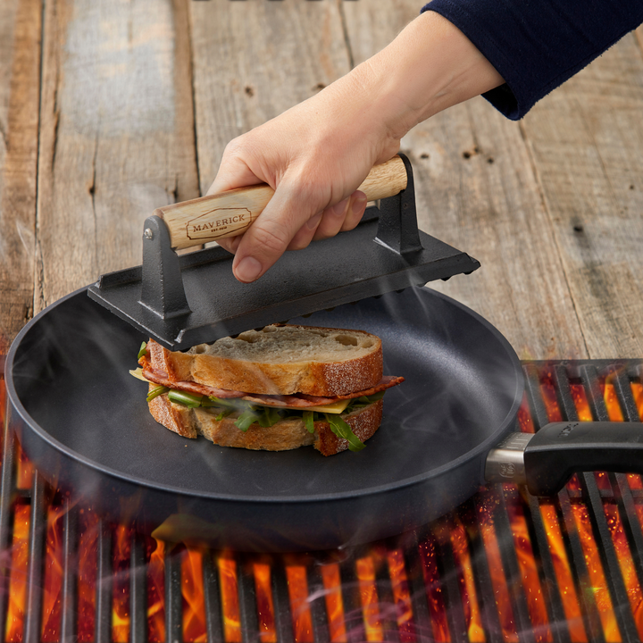 D&W Maverick Cast Iron Press Lifestyle | Merchants Homewares