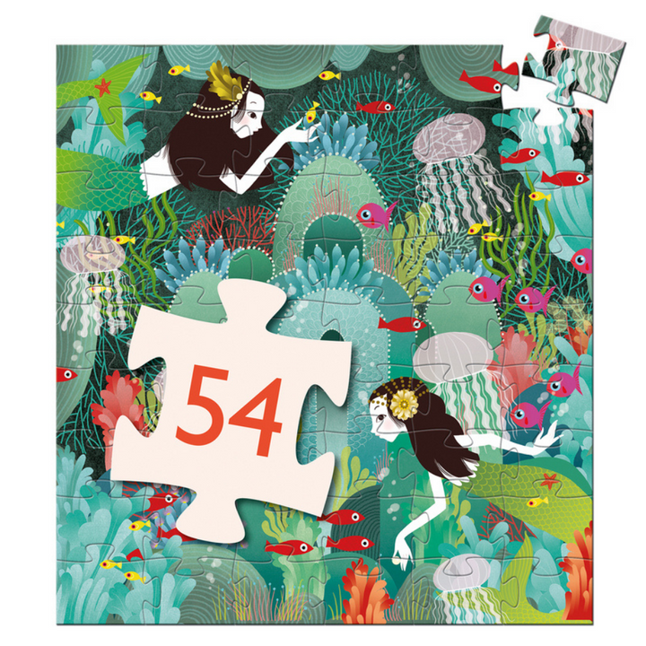 Djeco Aquatic Paradise 54 Piece Puzzle | Merchants Homewares