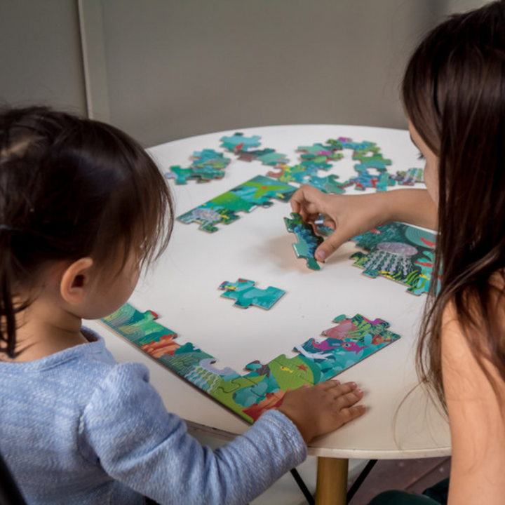 Djeco Aquatic Paradise 54 Piece Puzzle Lifestyle | Merchants Homewares