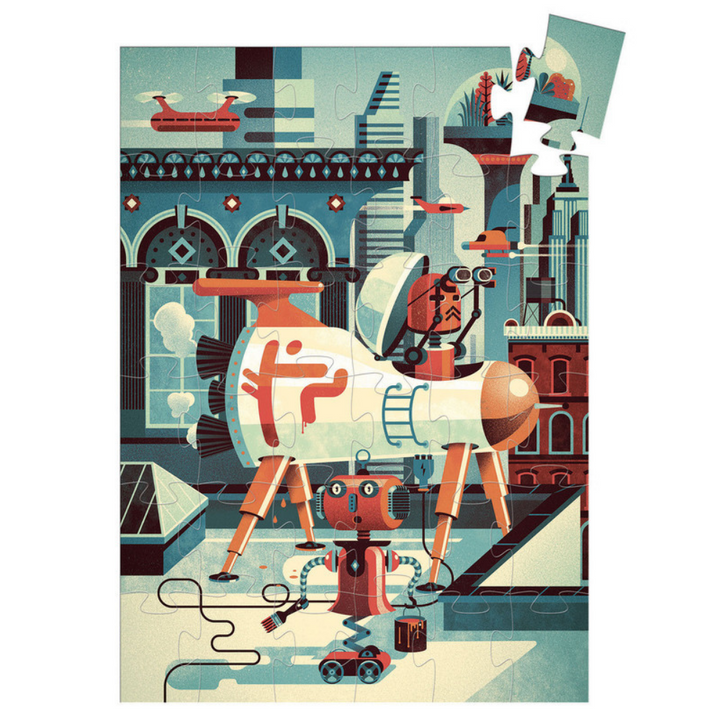 Djeco Bob The Robot 36 Piece Puzzle | Merchants Homewares