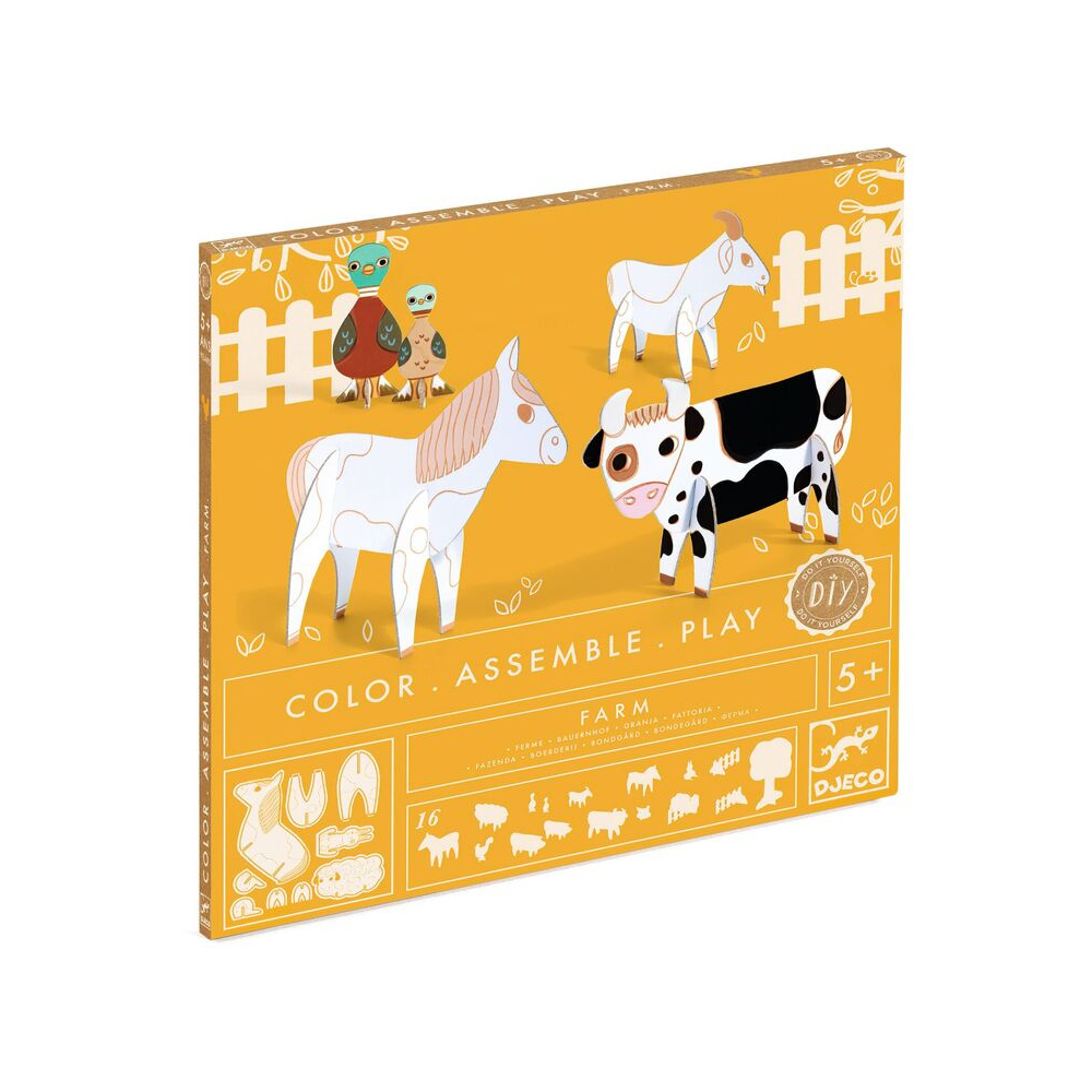 Djeco Cut Out Farm | Merchants Homewares