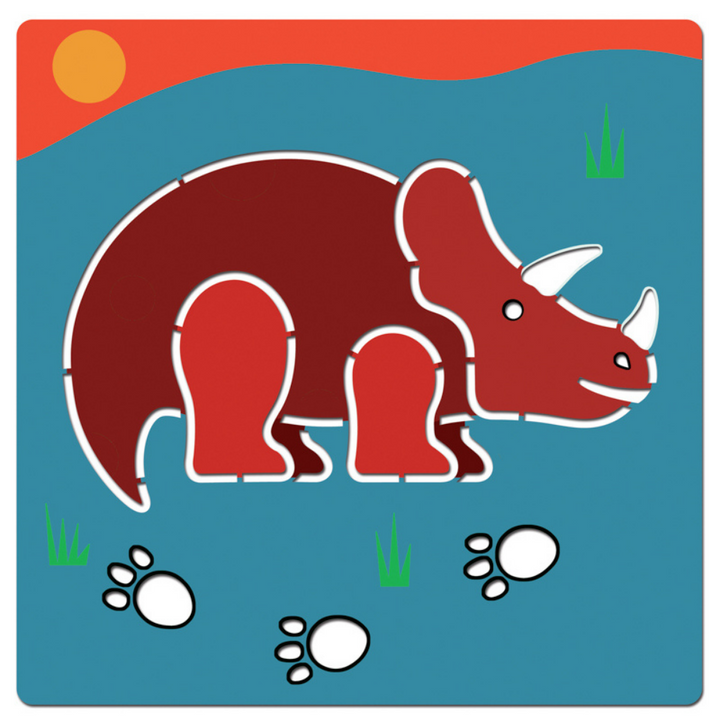 Djeco Dinosaurs Stencils | Merchants Homewares