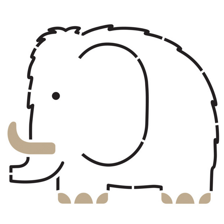 Djeco Dinosaurs Stencils | Merchants Homewares