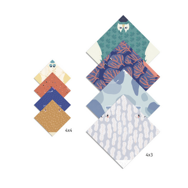 Djeco Family Origami Contents | Merchants Homewares