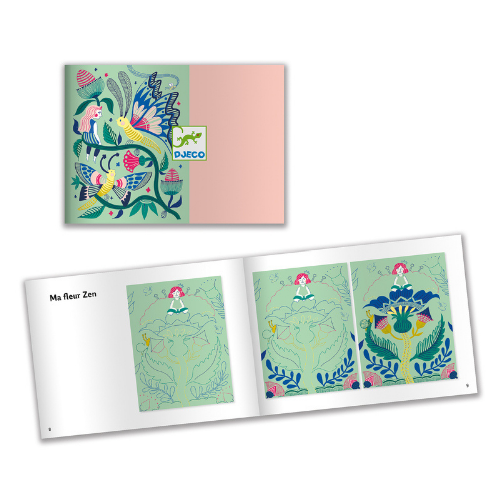 Djeco Fantasy Garden Scratch Cards | Merchants Homewares