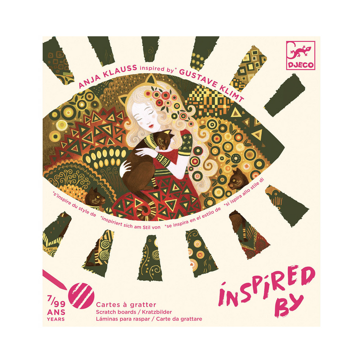Djeco Scratch Cards Inspired By Golden Goddess | Merchants Homewares