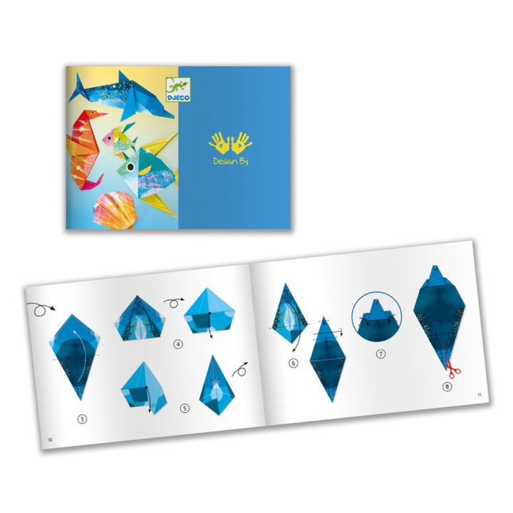 Djeco Sea Creatures Origami | Merchants Homewares