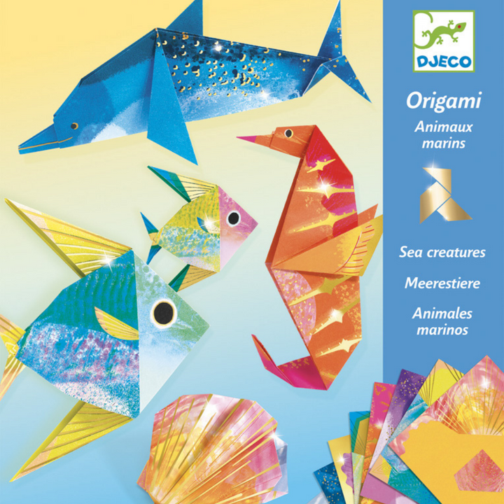 Djeco Sea Creatures Origami | Merchants Homewares