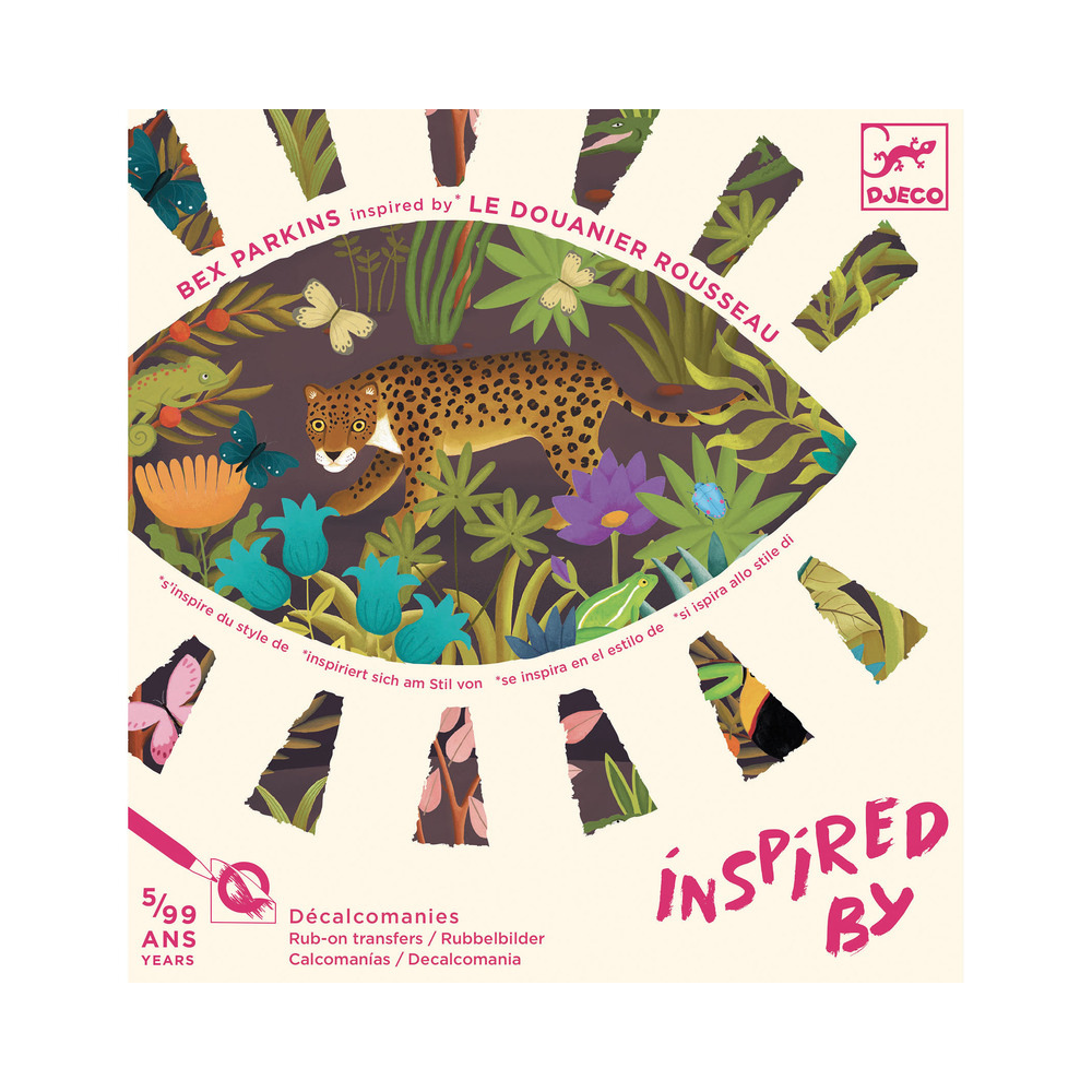Djeco Transfer Cards Inspired By A Moment In Time | Merchants Homewares