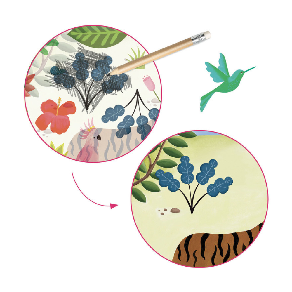 Djeco Transfer Cards Inspired By A Moment In Time | Merchants Homewares