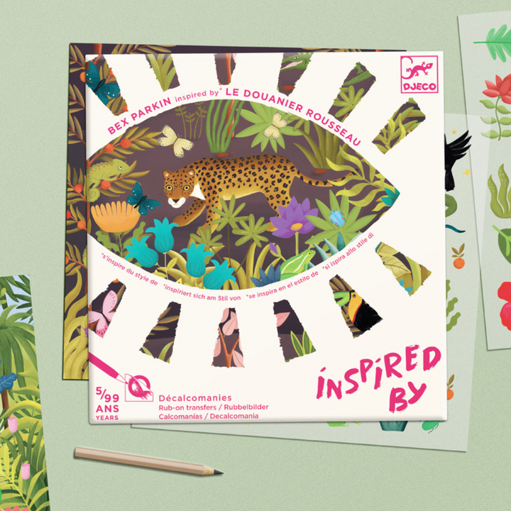 Djeco Transfer Cards Inspired By A Moment In Time | Merchants Homewares