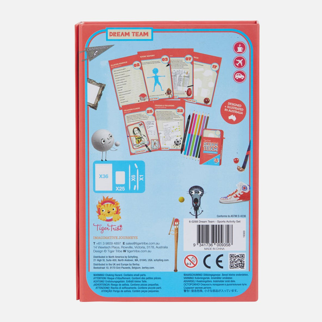 Tiger Tribe Dream Team Sports Activity Set Merchants Homewares