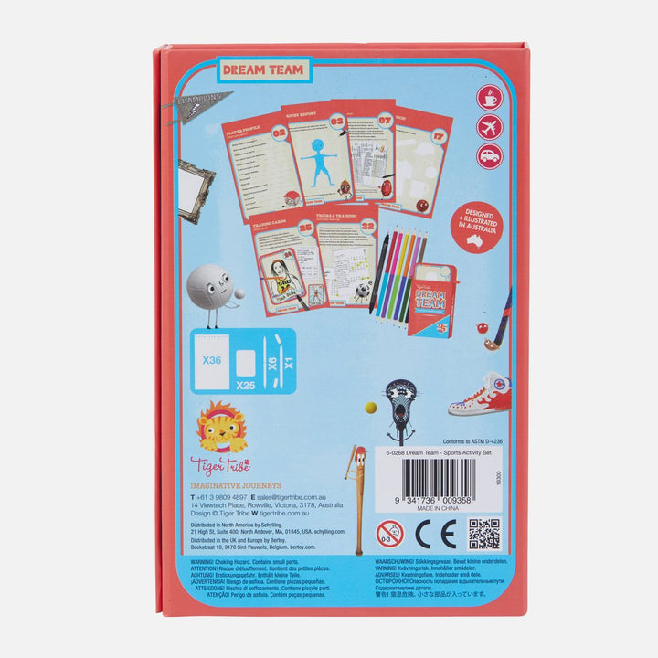 Tiger Tribe Dream Team Sports Activity Set Merchants Homewares
