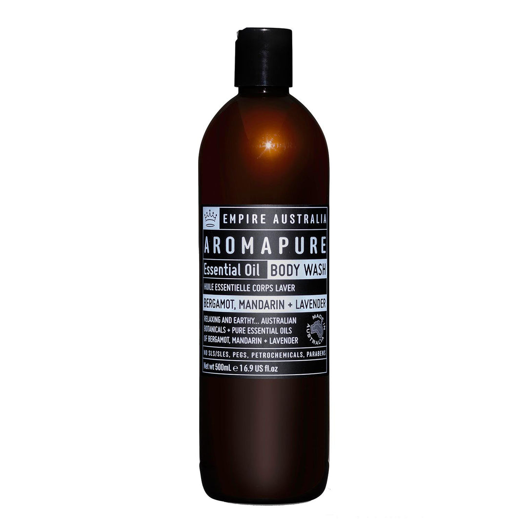 Empire Aromapure Bergamot, Mandarin & Lavender Body Wash 500ml | Merchants Homewares
