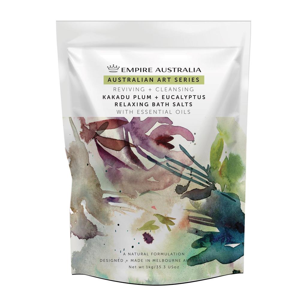 Empire Artist Series Kakadu Plum and Eucalyptus Bath Salts | Merchants Homewares