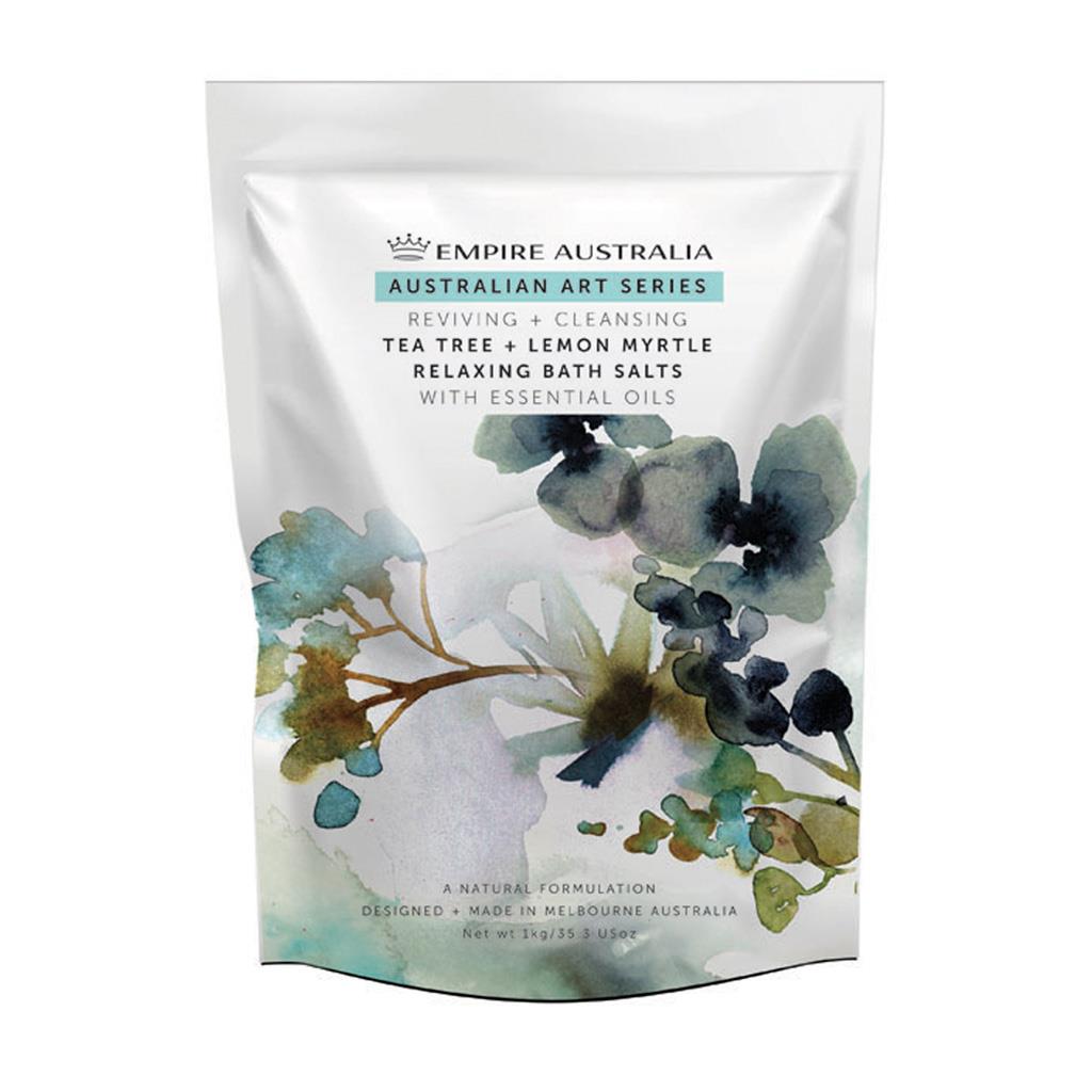 Empire Artist Series Tea Tree Lemon Myrtle Bath Salts | Merchants Homewares