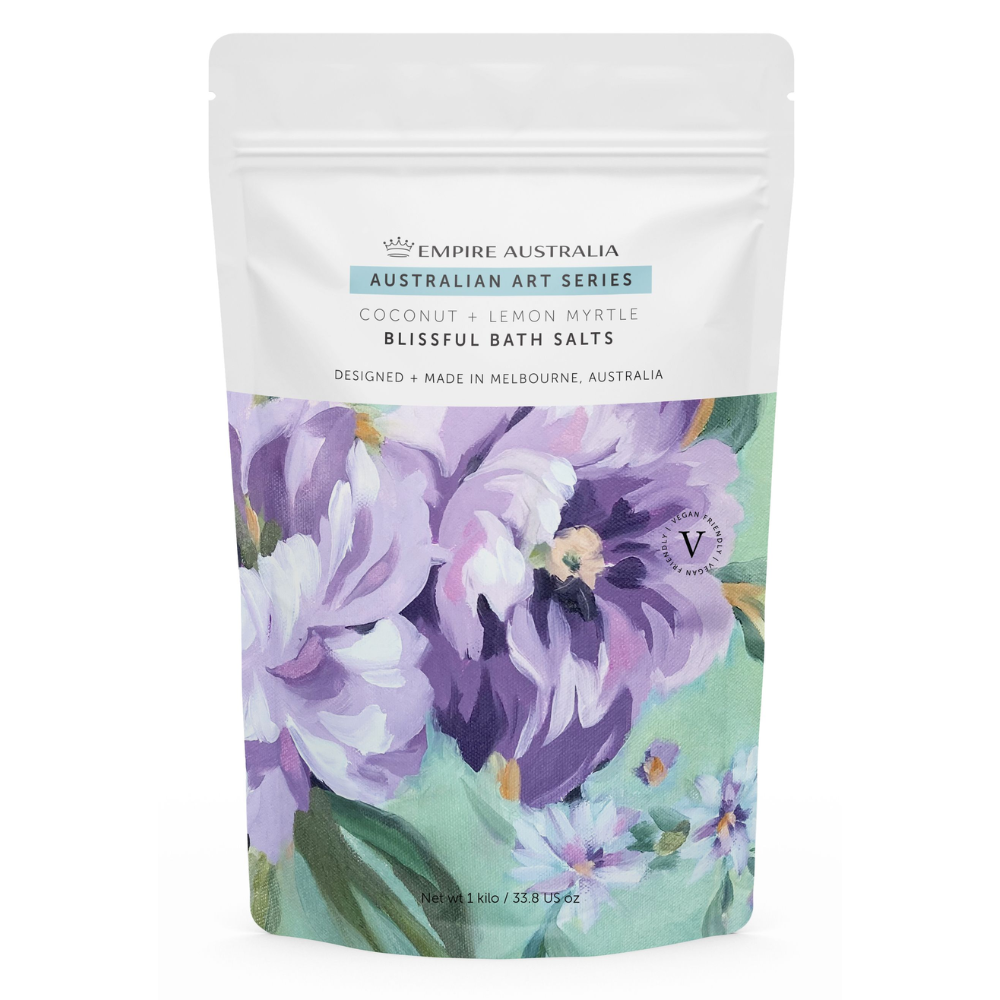Empire Artist Series Coconut & Lemon Myrtle Bath Salts | Merchants Homewares
