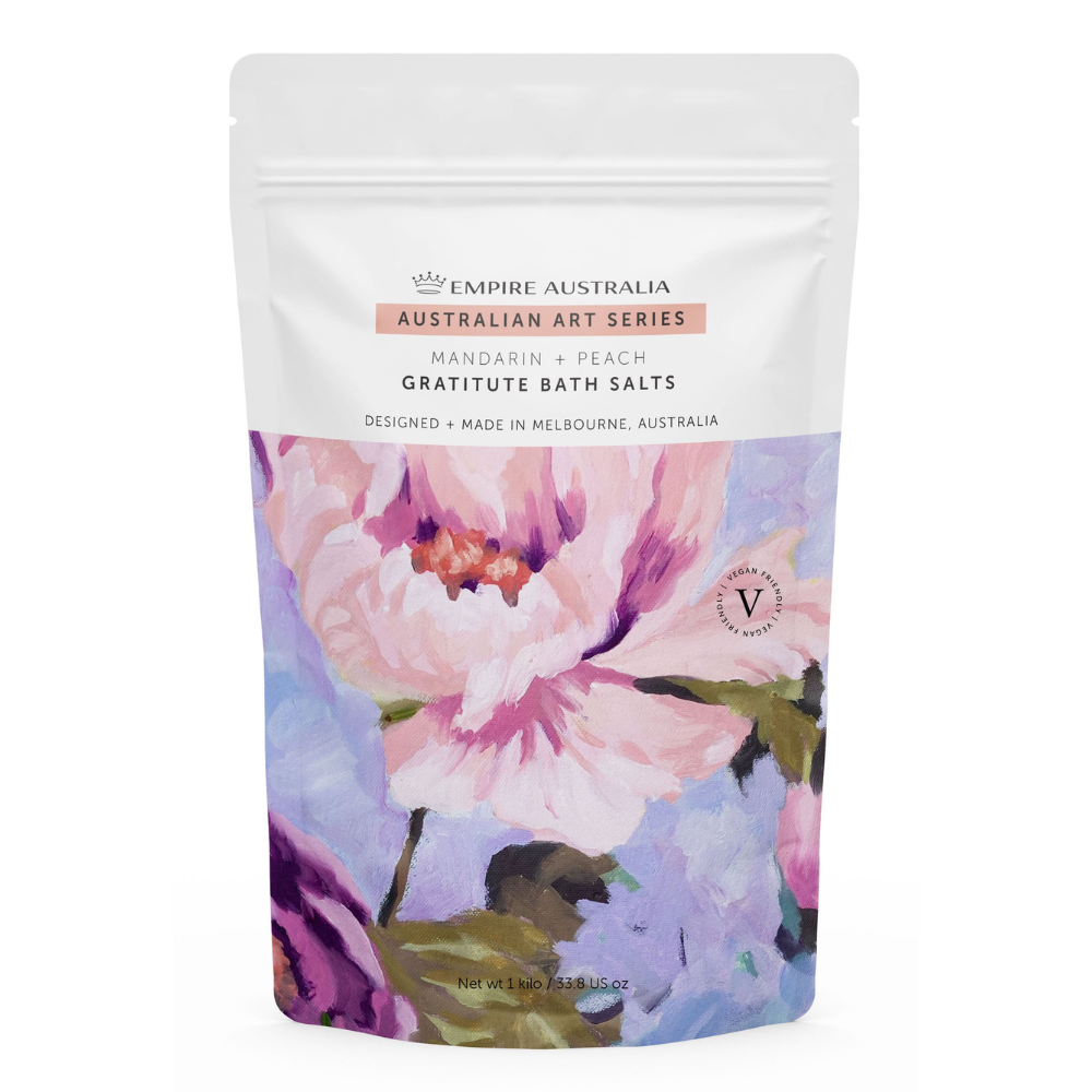 Empire Artist Series Mandarin & Peach Bath Salts | Merchants Homewares