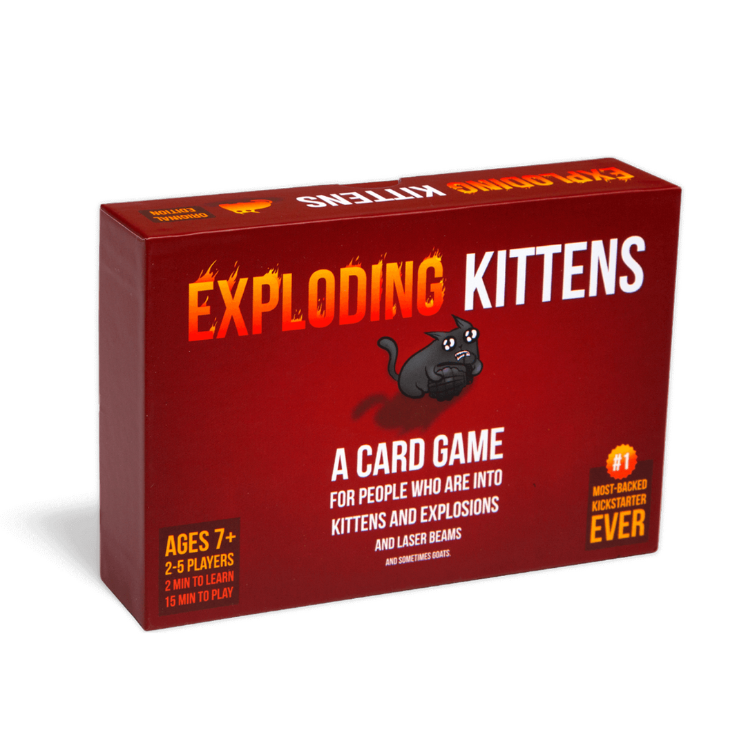 Exploding Kittens Card Game packaged | Merchants Homewares