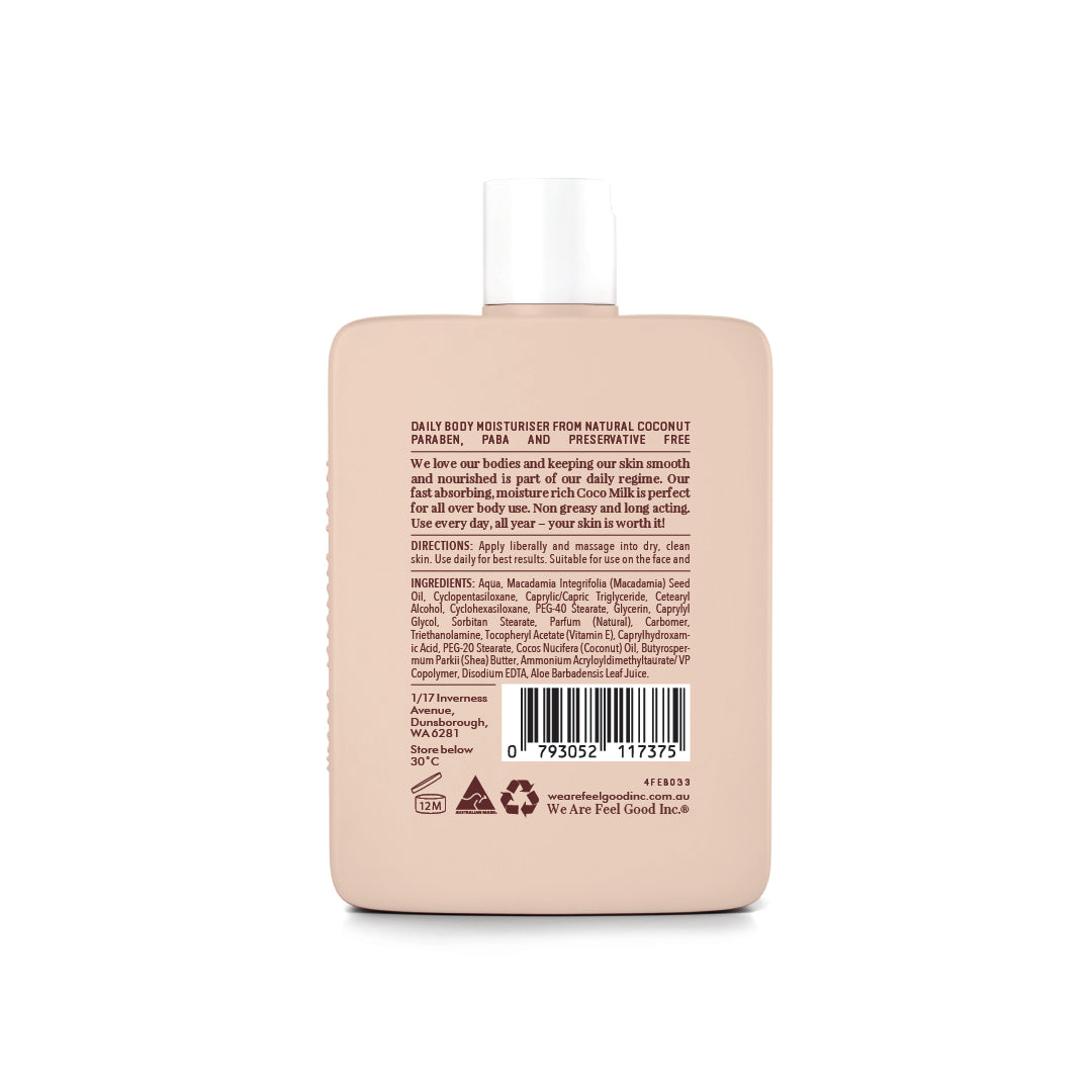 Feel Good Inc Coco Milk 200ml Back | Merchants Homewares