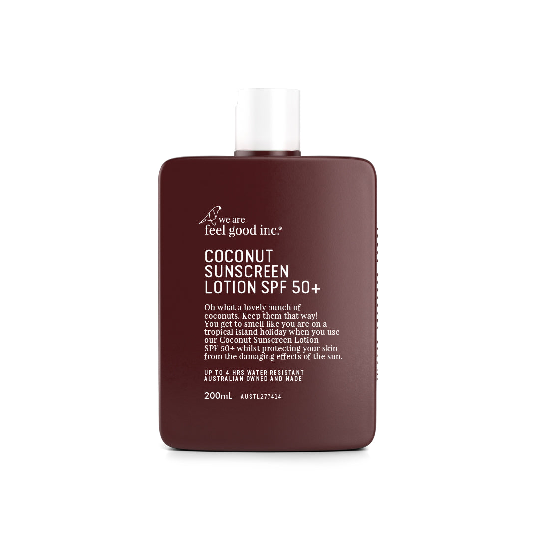Feel Good Inc Coconut Sunscreen 200ml | Merchants Homewares