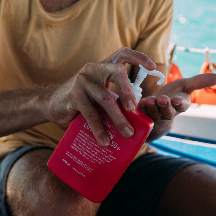 Feel Good Inc Signature Sunscreen 400ml Lifestyle | Merchants Homewares