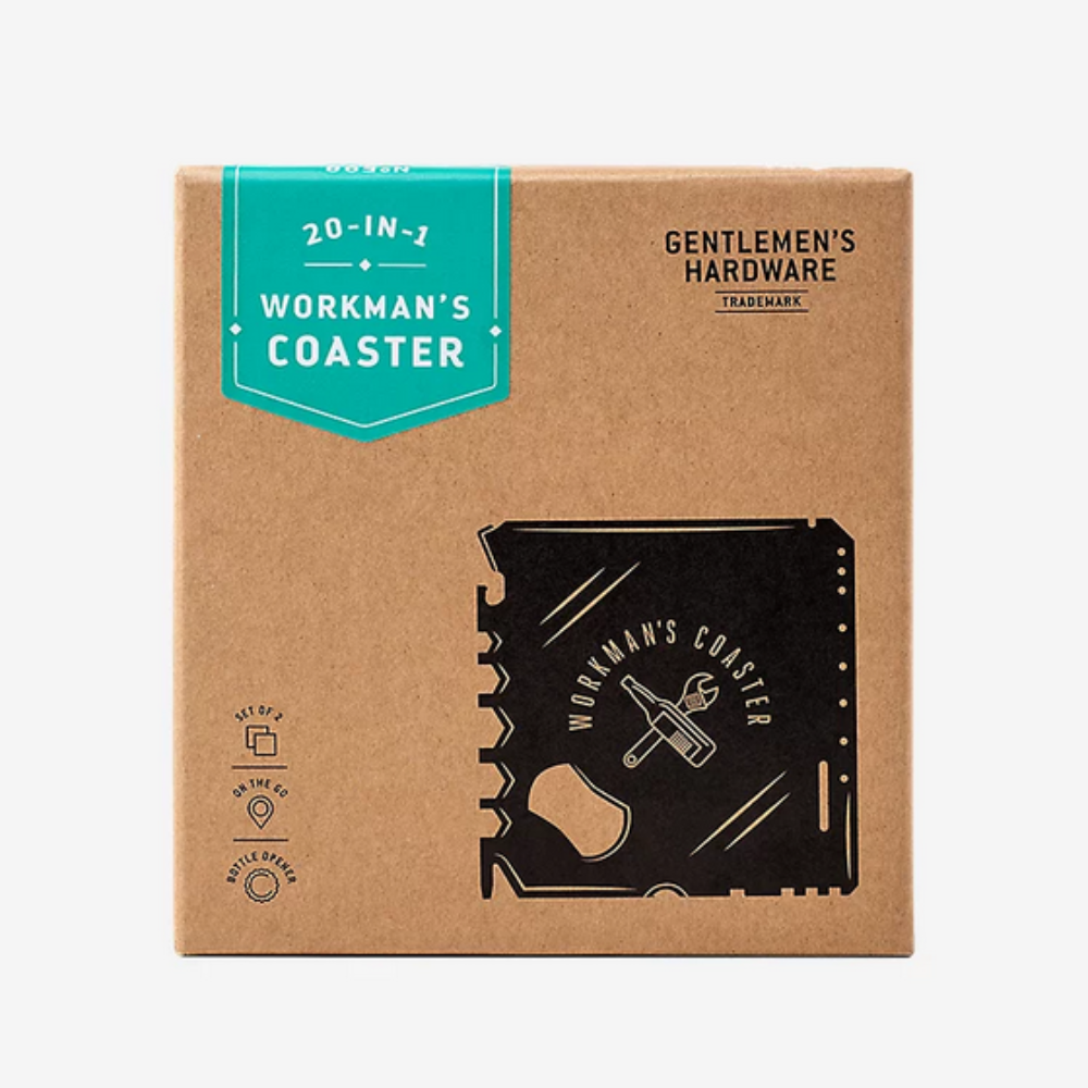 Gentleman's Hardware Workman's Coaster Multi Tool Set of 2 | Merchants Homewares