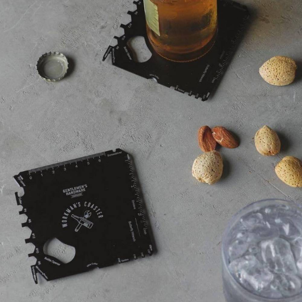 Gentleman's Hardware Workman's Coaster Multi Tool Set of 2 Lifestyle | Merchants Homewares