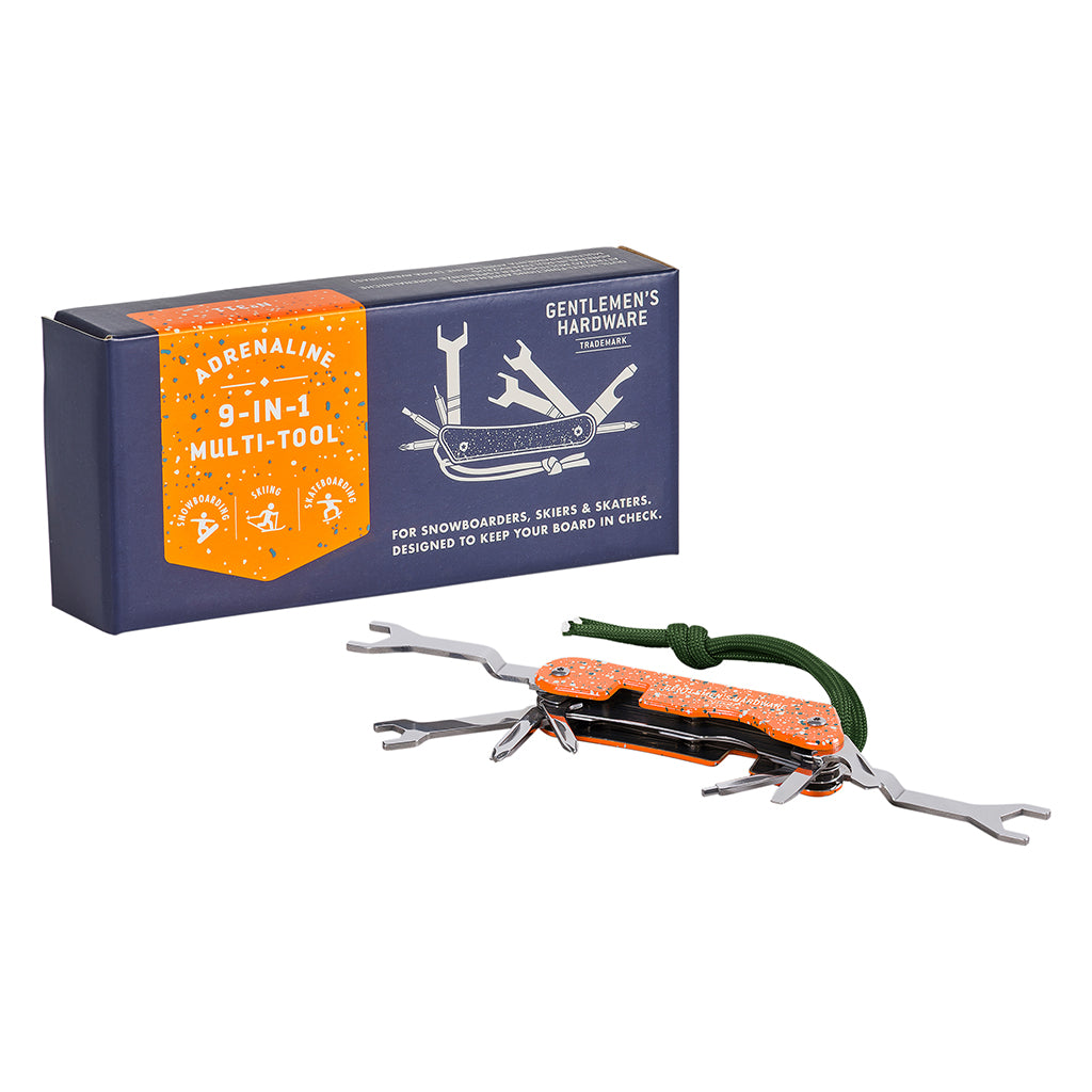 Gentlemen's Hardware Adrenaline 9 in 1 Multi-Tool | Merchants Homewares
