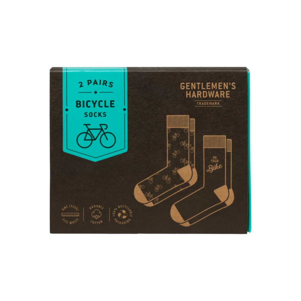 Gentlemen's Hardware Bike Socks Set of 2 | Merchants Homewares