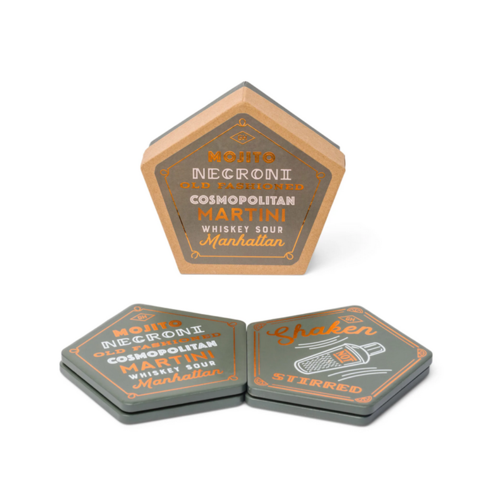 Gentlemen's Hardware Cocktail Coasters Set of 4 | Merchants Homewares