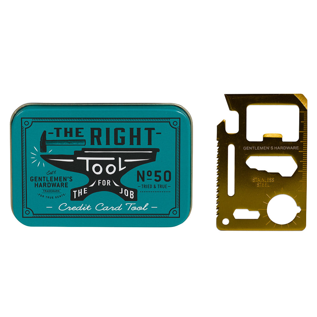 Gentlemen's Hardware Credit Card Tool Contents | Merchants Homewares