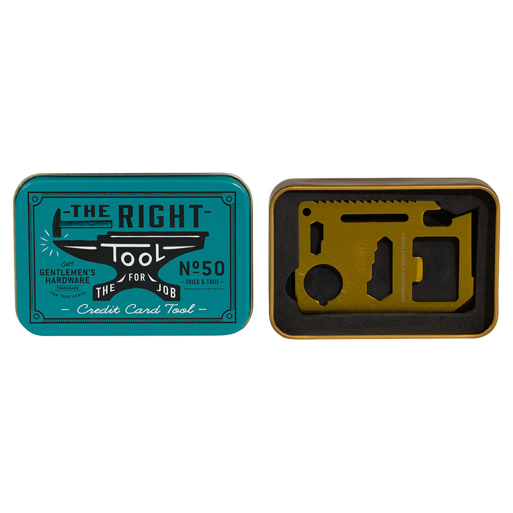 Gentlemen's Hardware Credit Card Tool Inside | Merchants Homewares