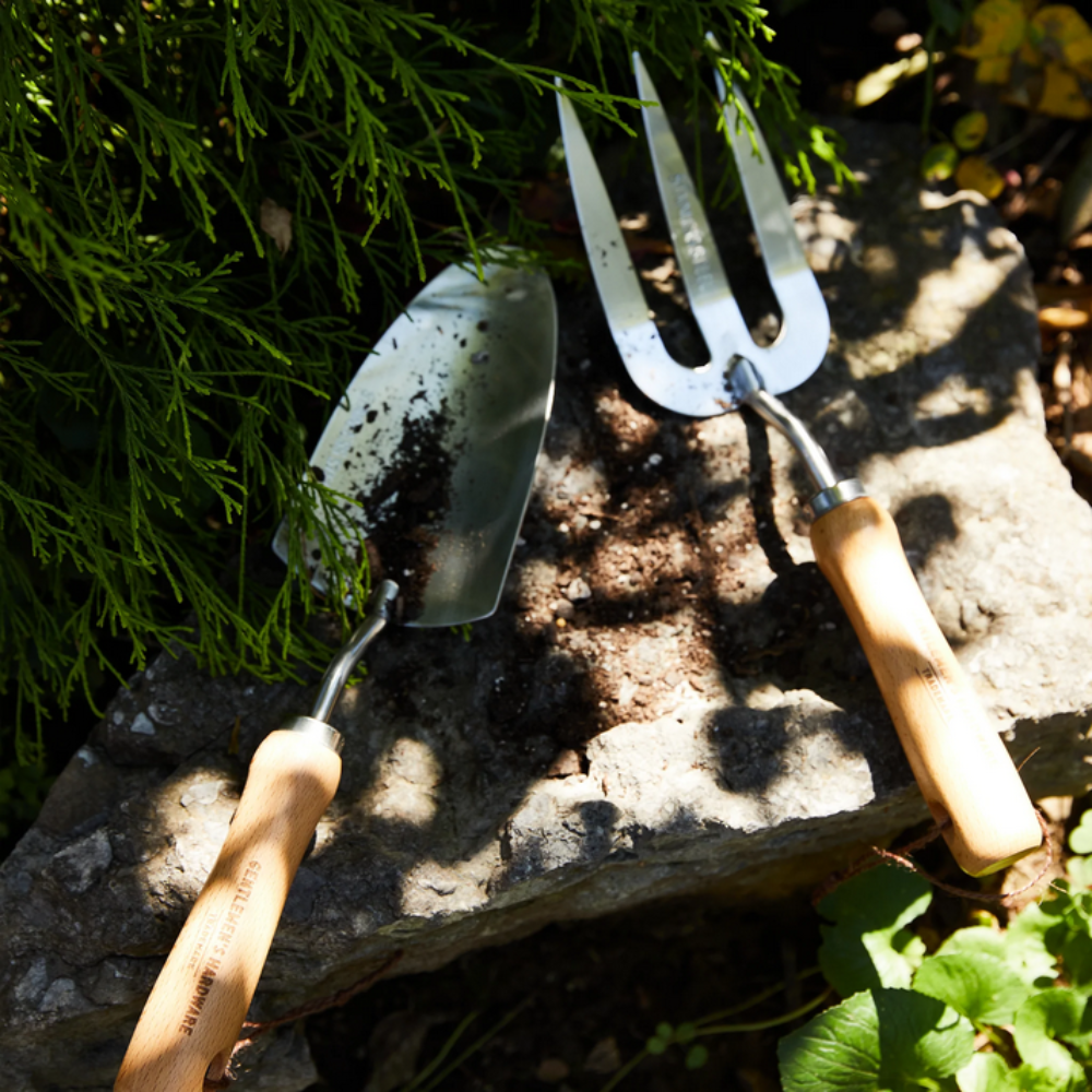 Gentlemen's Hardware Fork & Trowel Set Lifestyle | Merchants Homewares