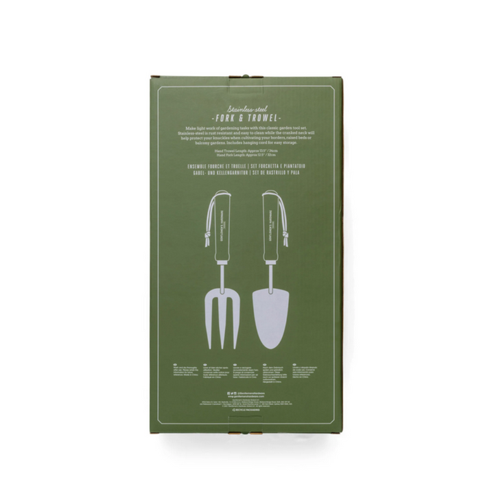 Gentlemen's Hardware Fork & Trowel Set Back | Merchants Homewares