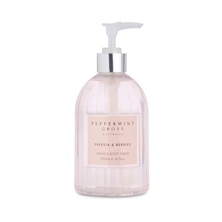 Peppermint Grove Hand and Body Wash Freesia and Berries 500ml | Merchants Homewares