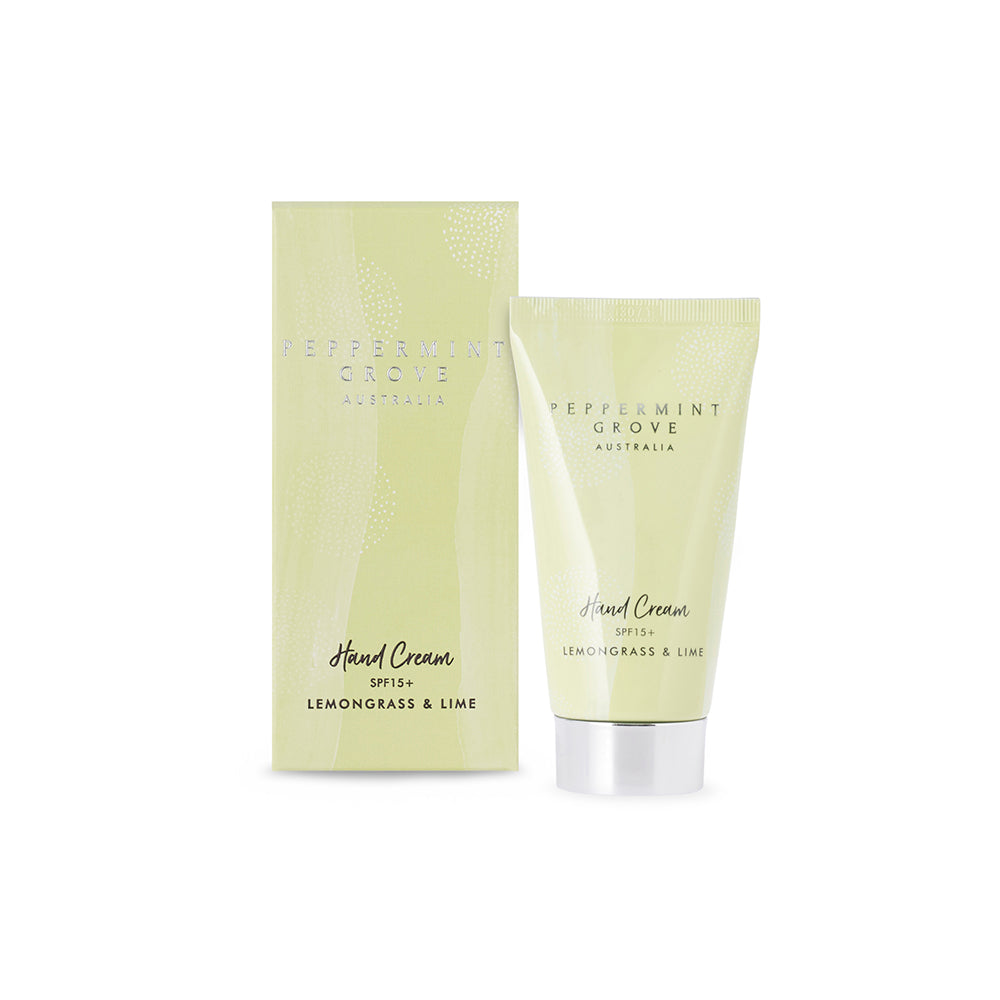 Peppermint Grove Hand Cream Tube Lemongrass and Lime | Merchants Homewares
