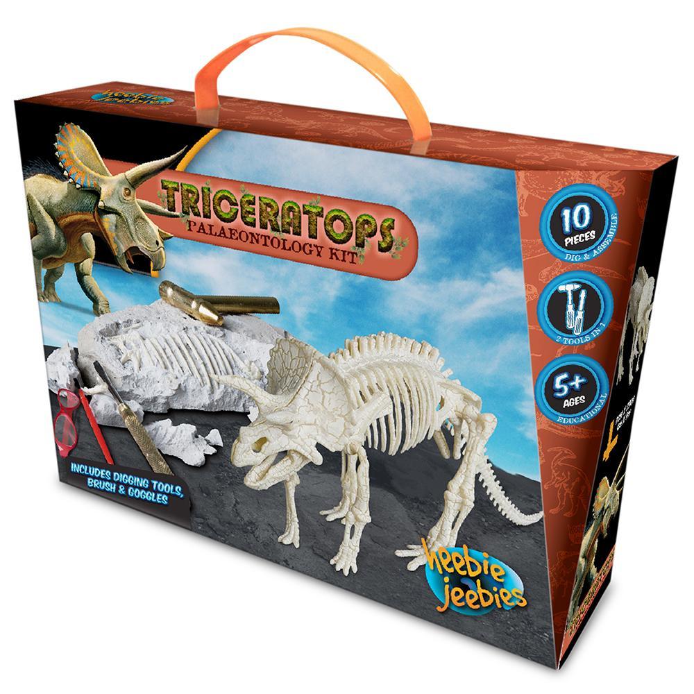 Heebie Jeebies Palaeontology Kit Triceratops | Merchants Homewares 