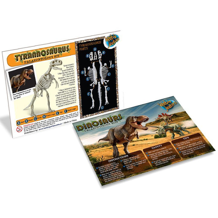 Heebie Jeebies Palaeontology Kit Tyrannosaurus | Merchants Homewares