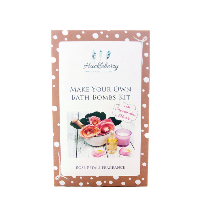 Huckleberry Bath Bomb Rose Petals | Merchants Homewares