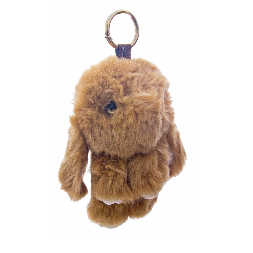 Huckleberry Bunny Bag Charm Brown | Merchants Homewares