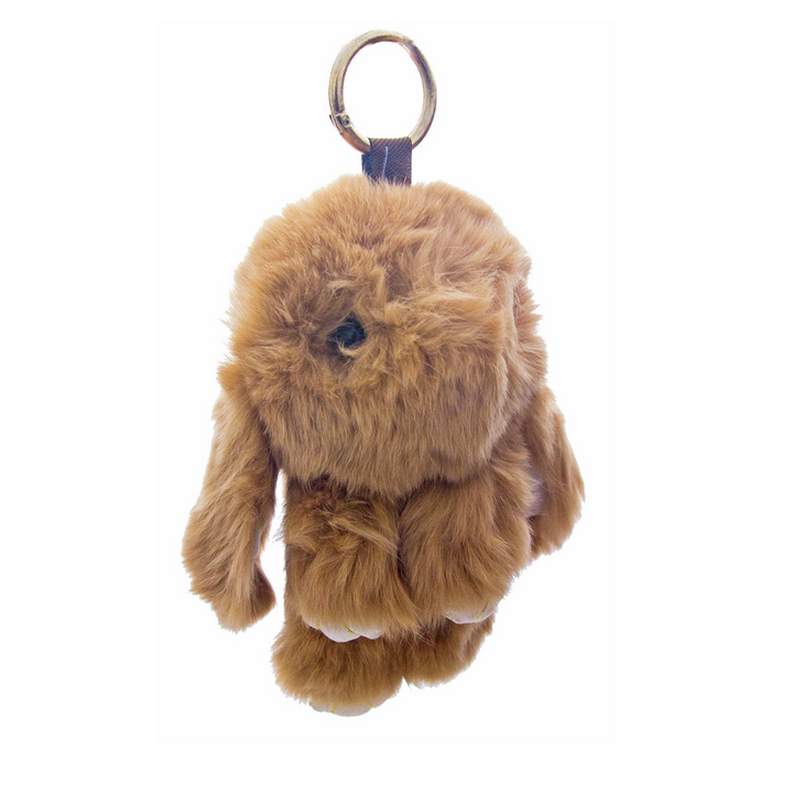 Huckleberry Bunny Bag Charm Brown | Merchants Homewares