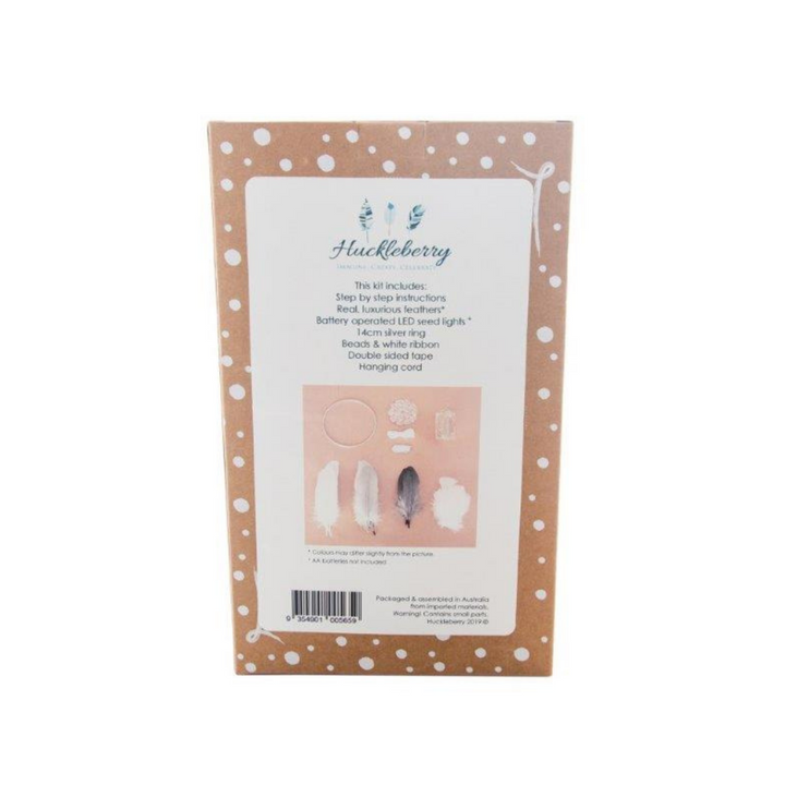 Huckleberry Circle of Love Dreamcatcher Misty Grey Back | Merchants Homewares