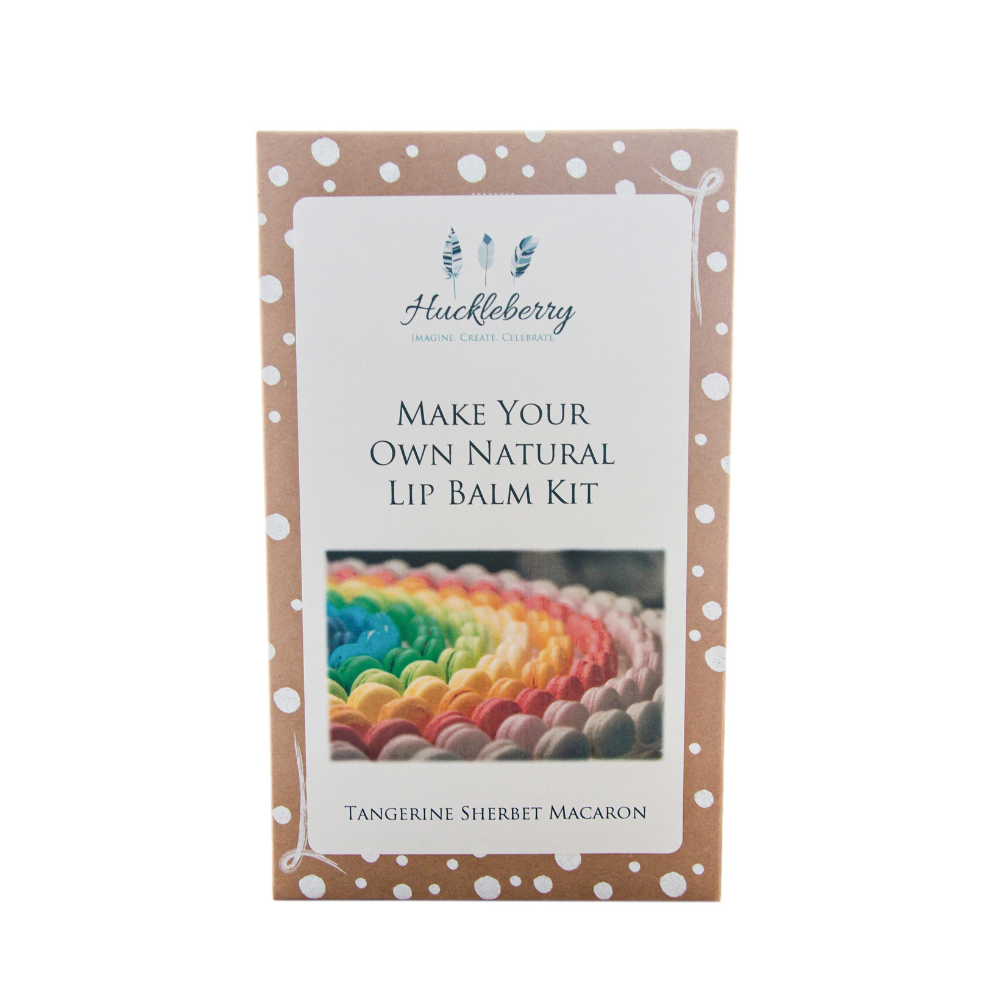 Huckleberry Lip Balm Kit Tangerine Sherbet Macaron | Merchants Homewares